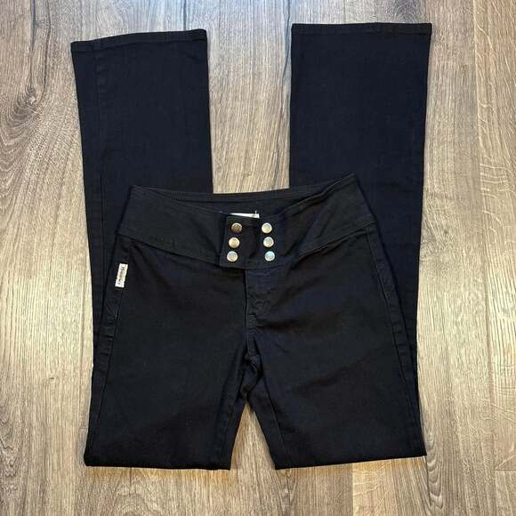 Hammer Denim - Hammer Jeans Y2K Bootcut Flare Pants Size 5 Black
